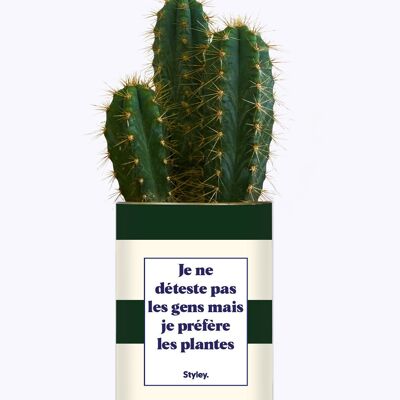 Non odio le persone, ma preferisco le piante - Cactus