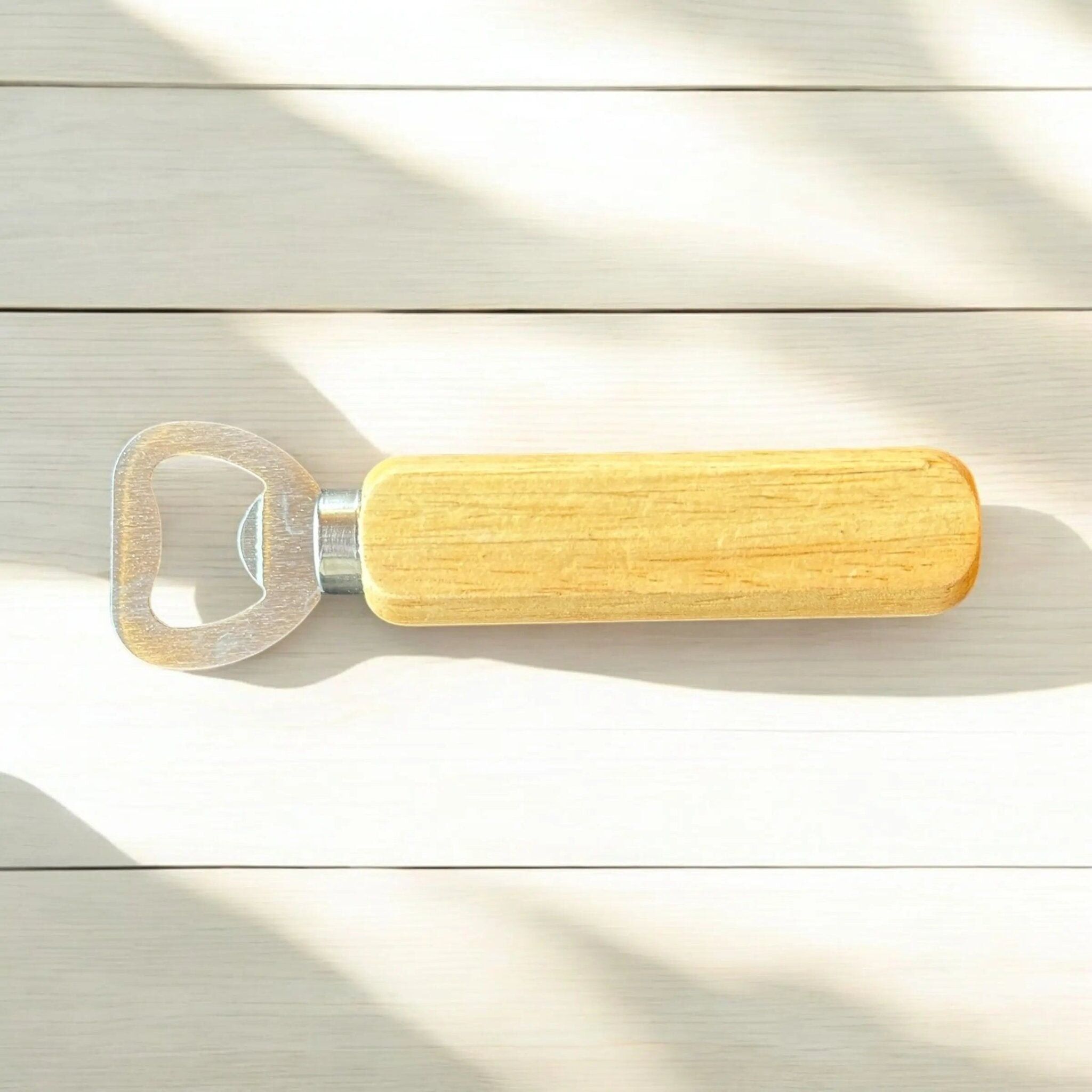 Wooden Bottle Opener – Elegance, Robustness and Personalization