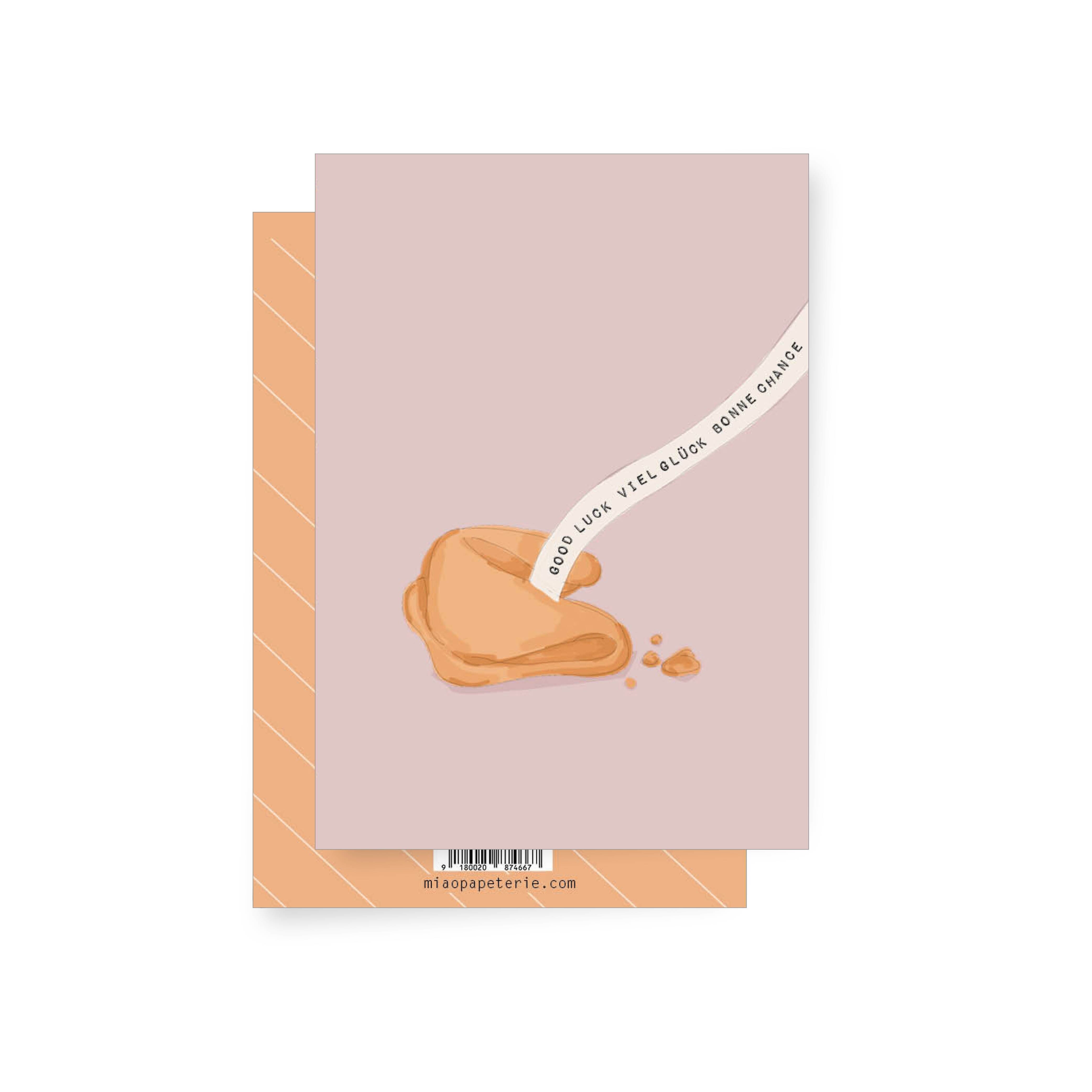 Biscotto | Biglietto pieghevole