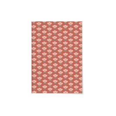 Cuaderno A5 con estampado floral