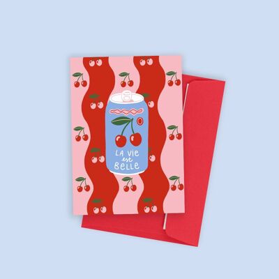 Cartolina Cherry Belle