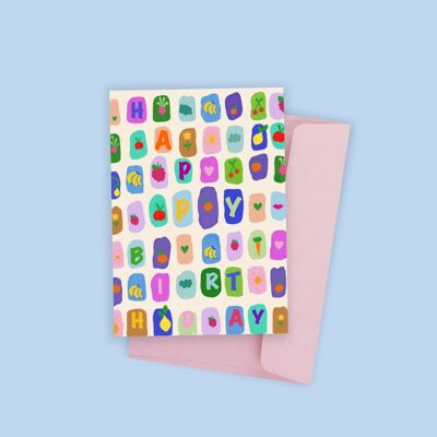 Vitamins Postcard