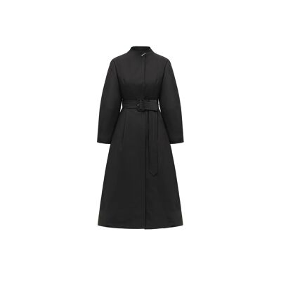 Piumino lungo ed elegante (bianco e nero)