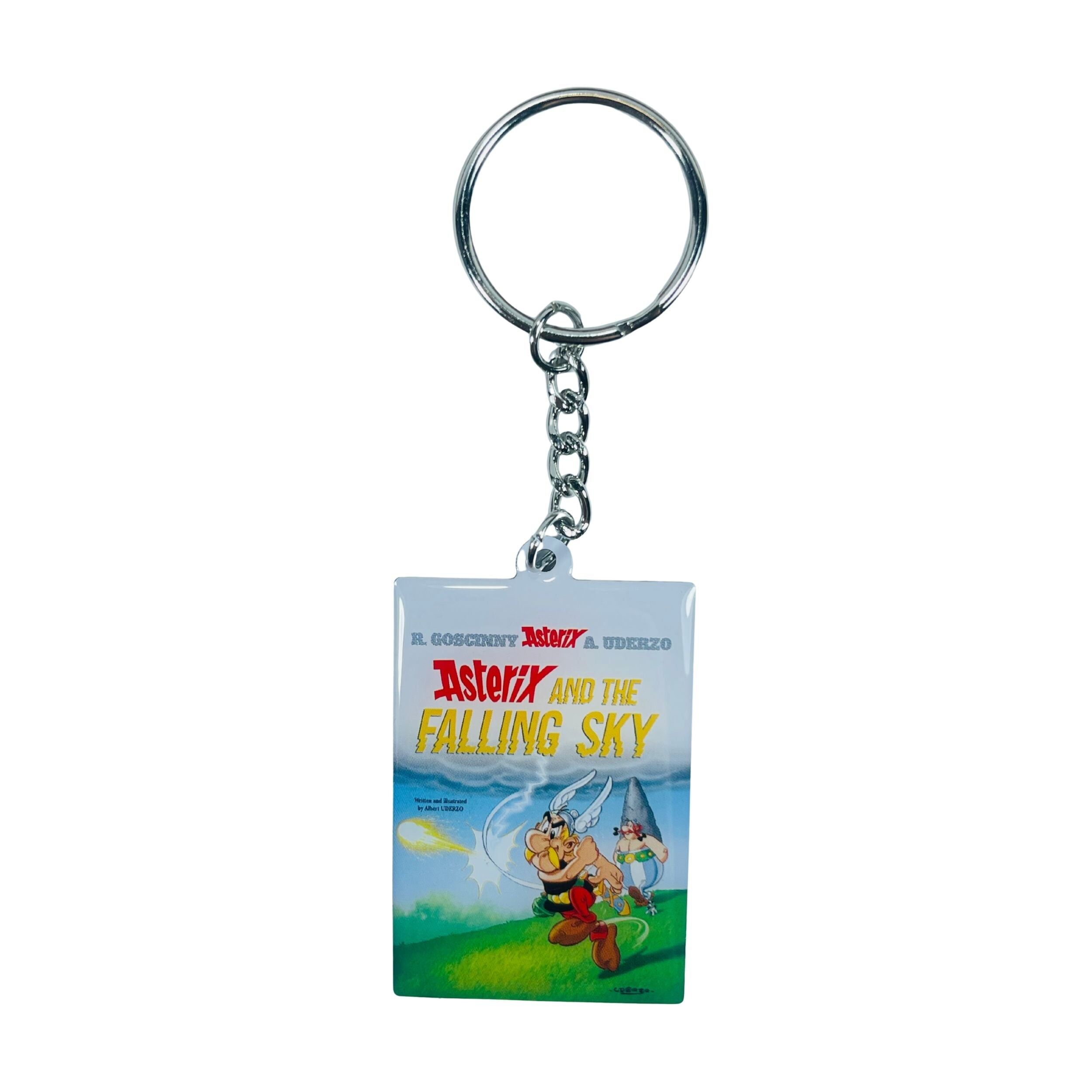 SCHLÜSSELANHÄNGER © 33 - Asterix und der fallende Himmel - Comic Cover - Englisch - A#713