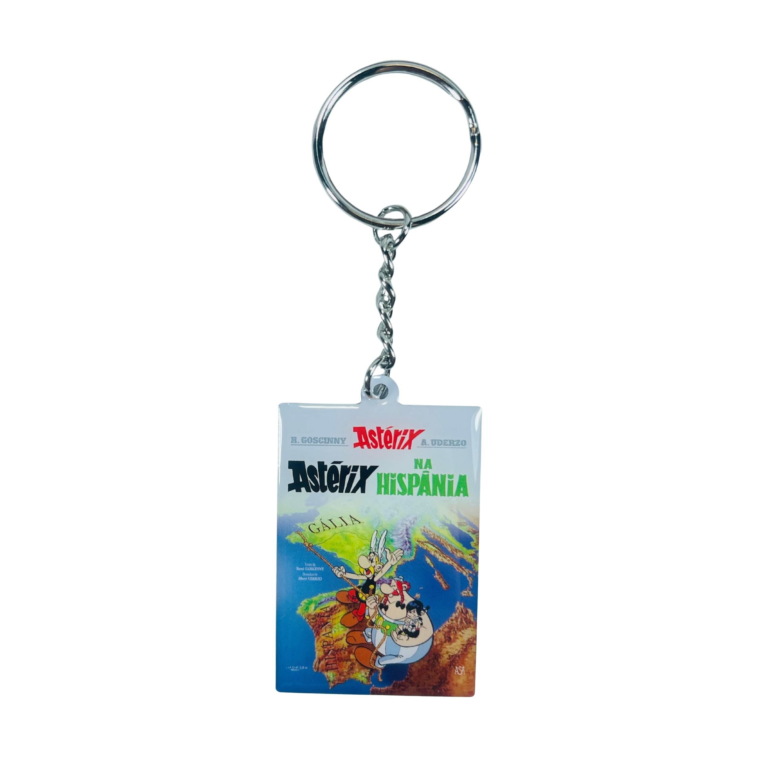 SCHLÜSSELANHÄNGER © 14 – Astérix na Hispânia – Comic-Cover – Portugiesisch – A#734