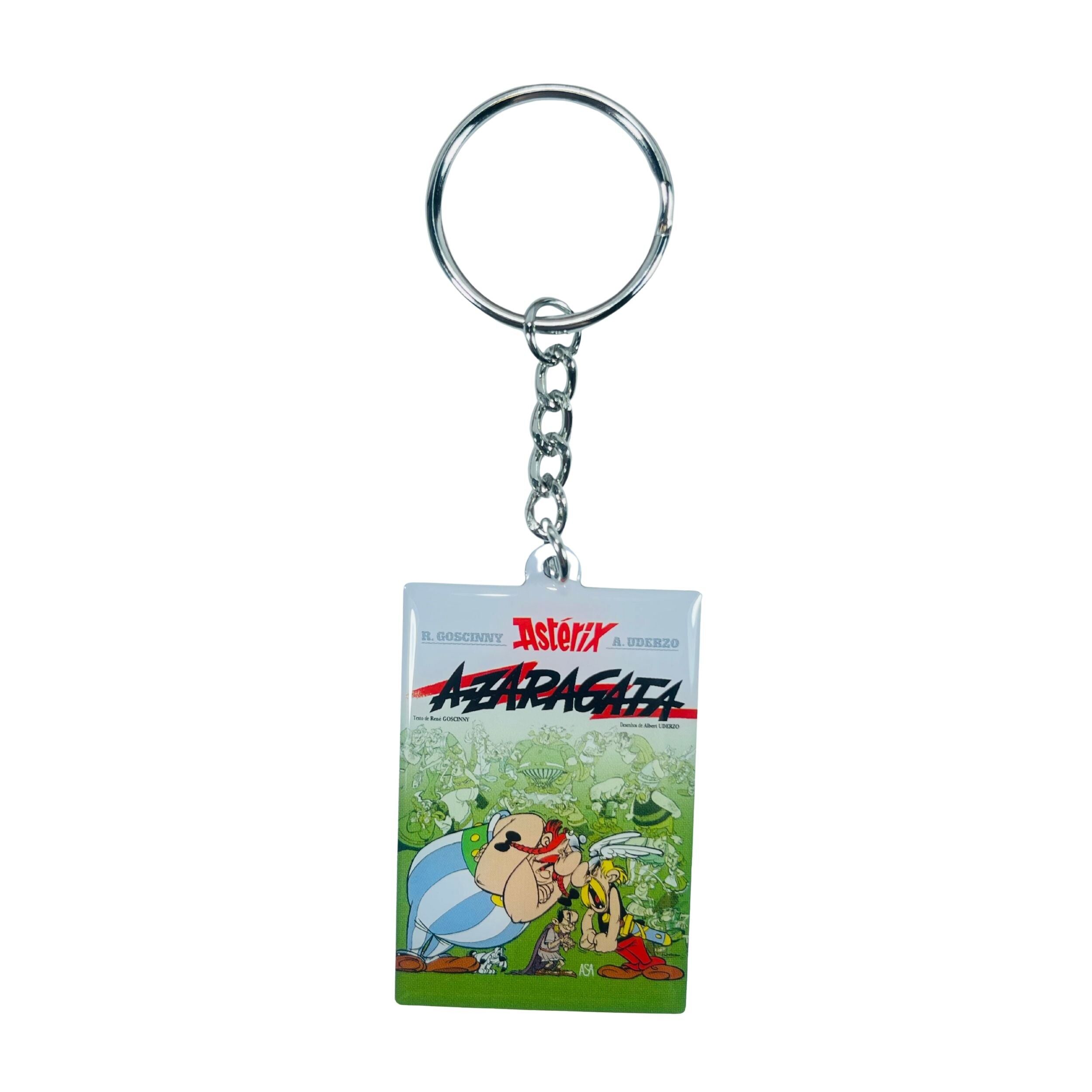 SCHLÜSSELANHÄNGER © 15 – Astérix – A Zaragata – Comic-Cover – Portugiesisch – A#735