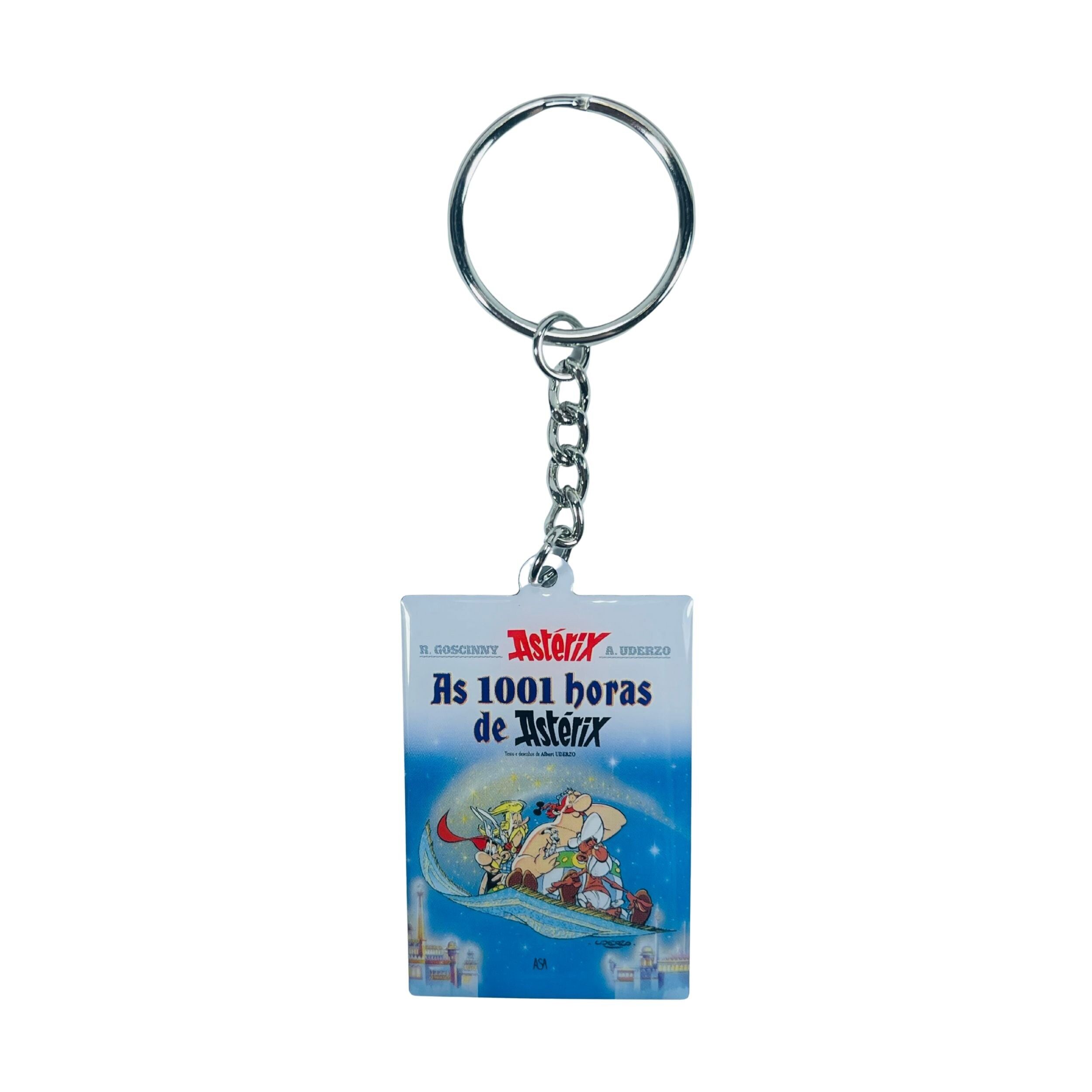 SCHLÜSSELANHÄNGER © 28 - As 1001 Stunden von Asterix - Comic Cover - Portugiesisch - A#748