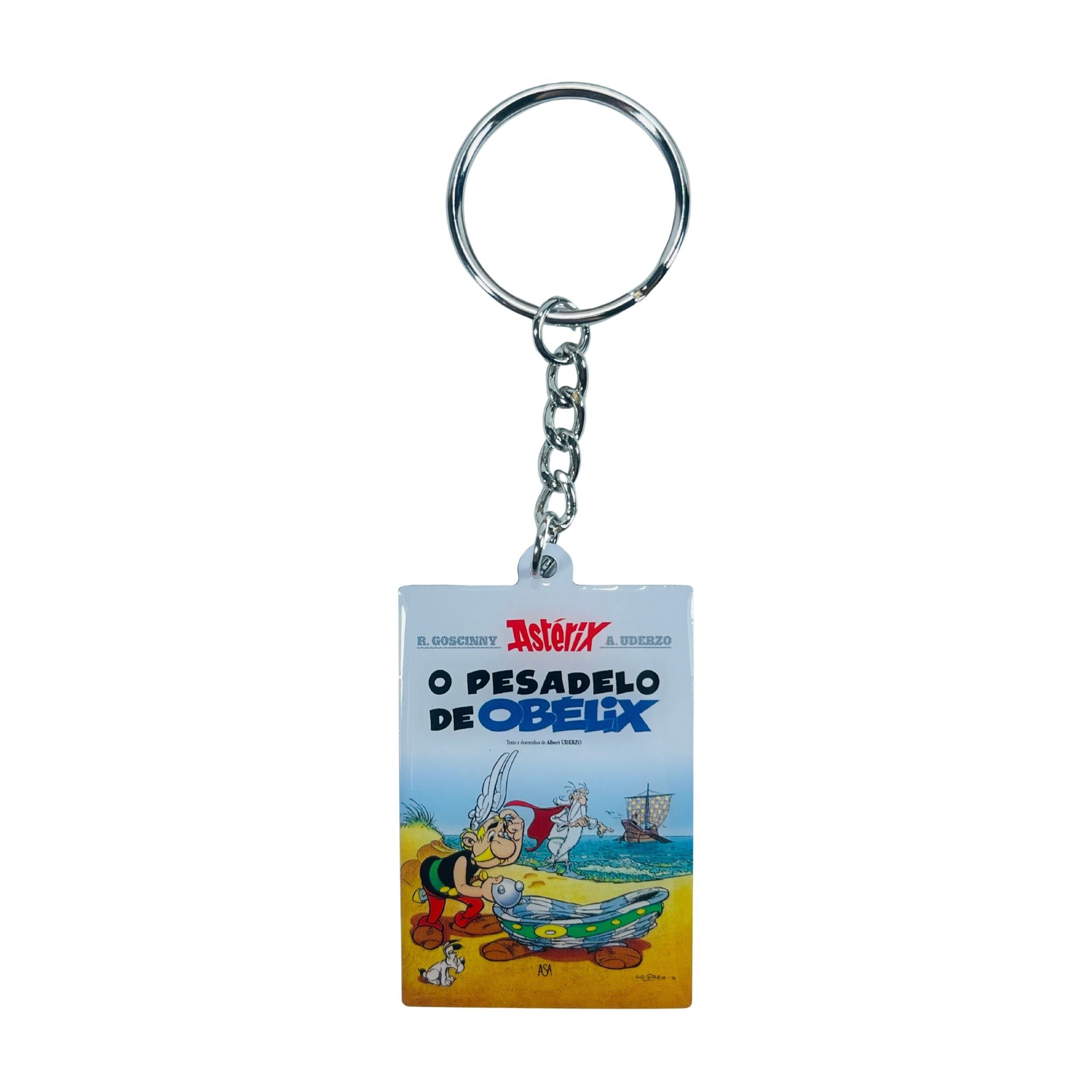 SCHLÜSSELANHÄNGER © 30 - Asterix - O Pesadelo de Obélix - Comic-Cover - Portugiesisch - A#750