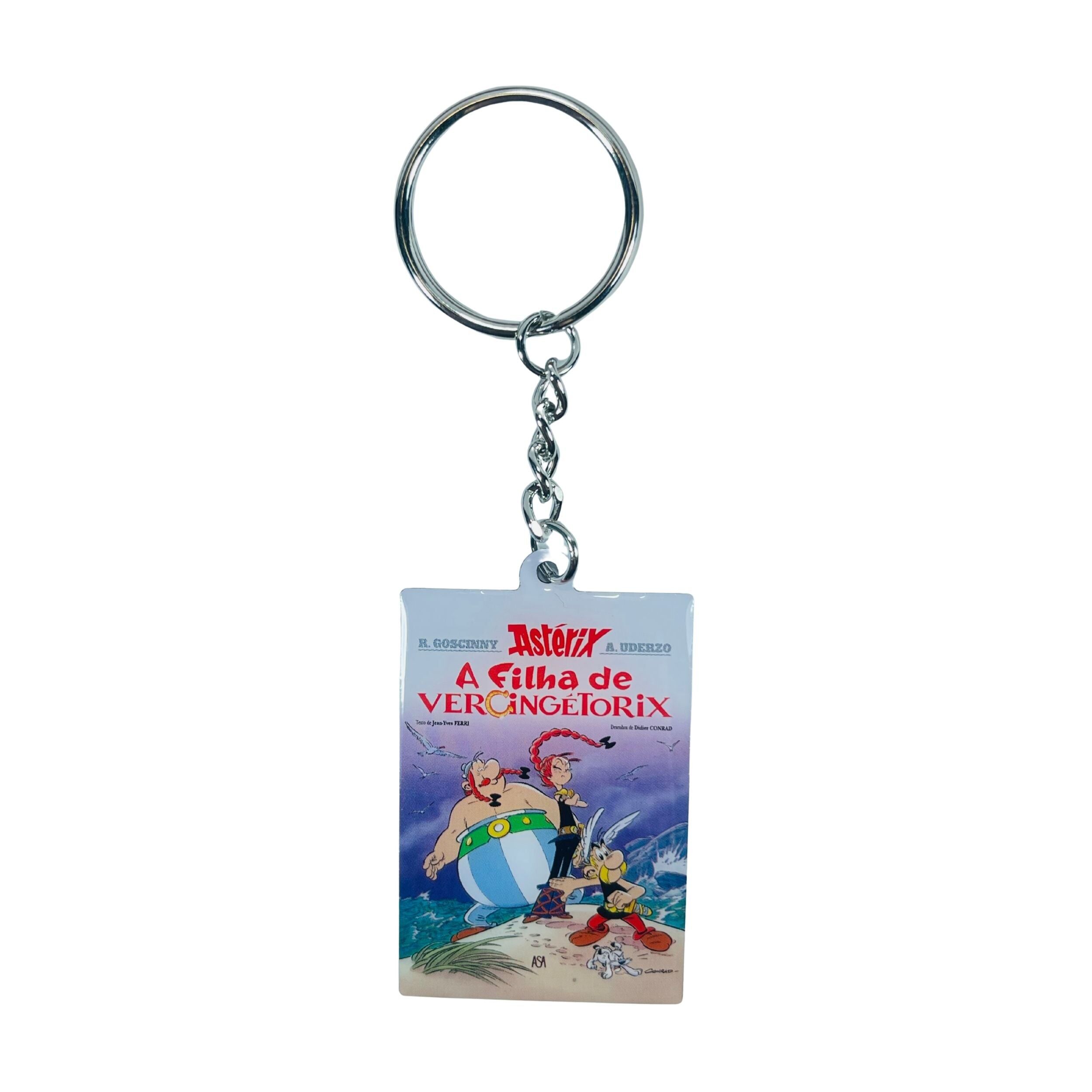 SCHLÜSSELANHÄNGER © 38 - Asterix - A Filha de Vercingétorix - Comic-Cover - Portugiesisch - A#758