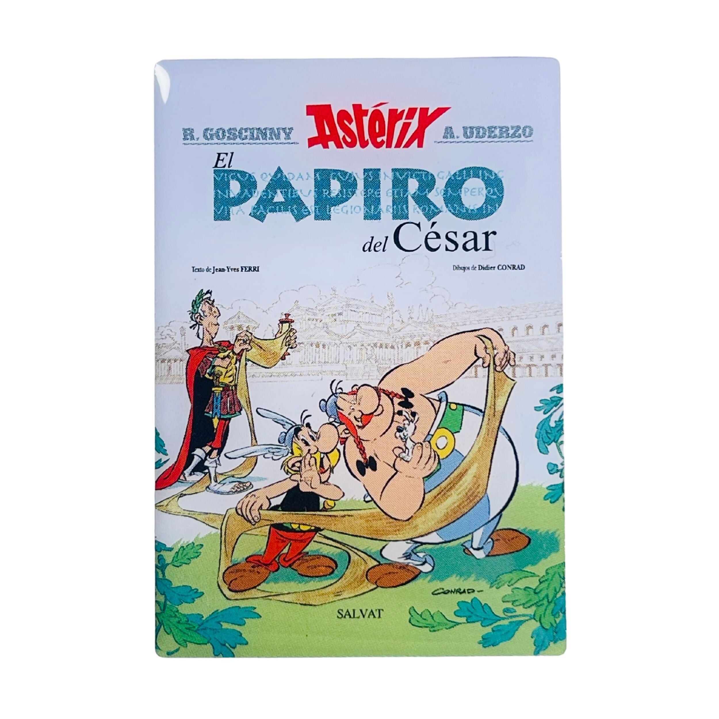 PIN © 36 - Asterix - Der Caesar-Papyrus - Comic-Cover - Spanisch - A#476