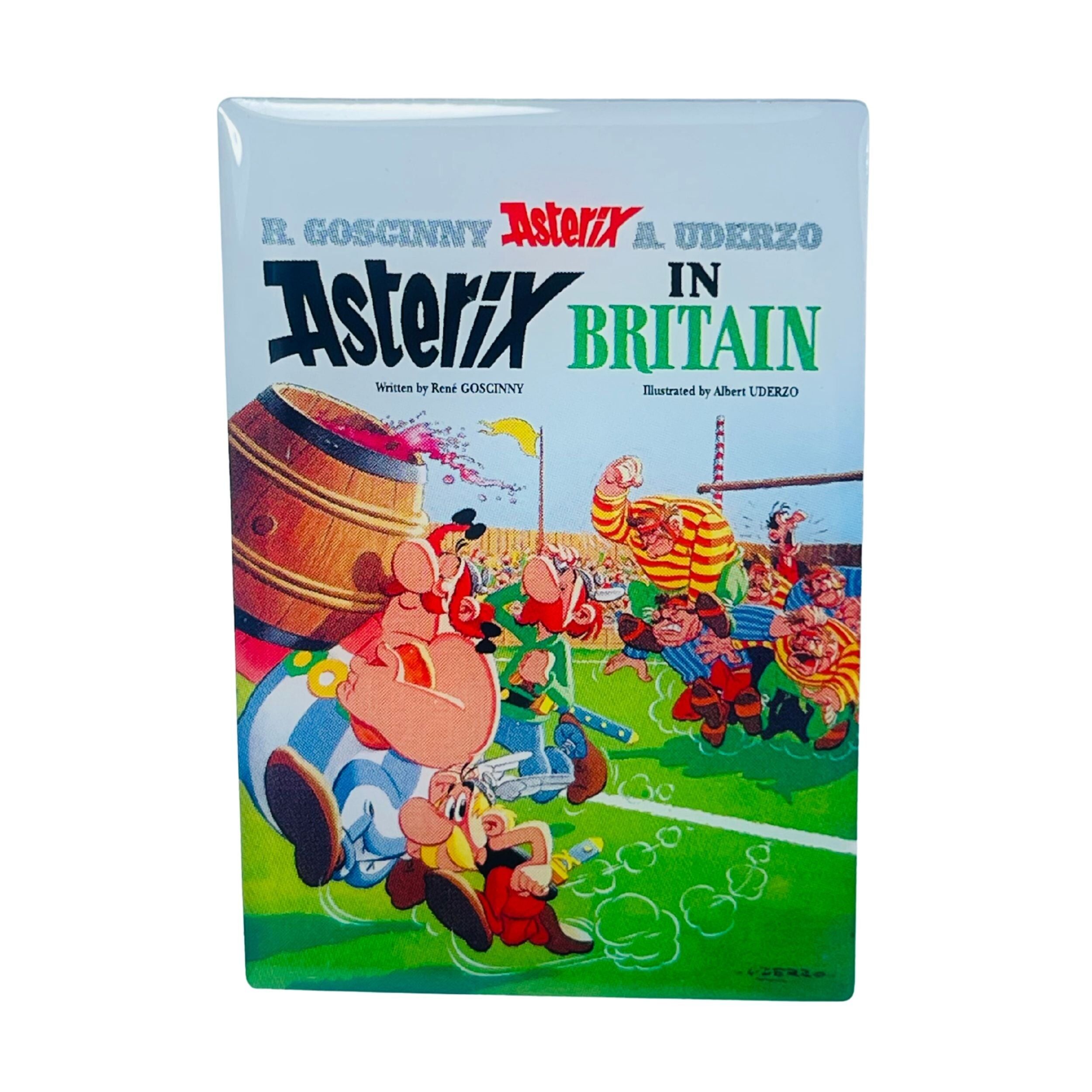 PIN © 8 - Asterix in Großbritannien - Comic Cover - Englisch - A#488