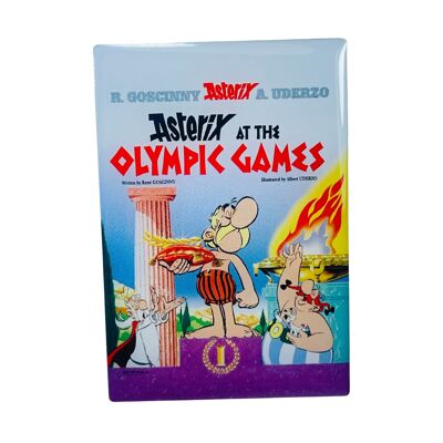 PIN © 12 - Asterix alle Olimpiadi - Copertina del fumetto - Inglese - A#492