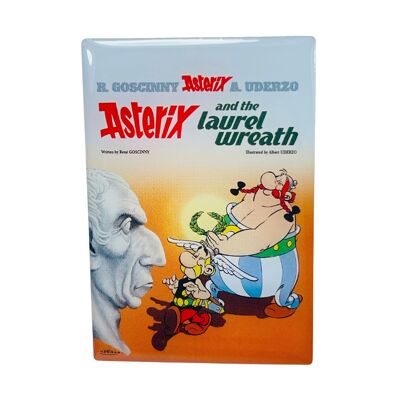 PIN © 18 - Astérix et la Couronne de Lauriers - Couverture de BD - Anglais - A#498