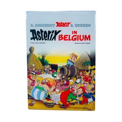 PIN © 24 - Asterix in Belgio - Copertina del fumetto - Inglese - A#504