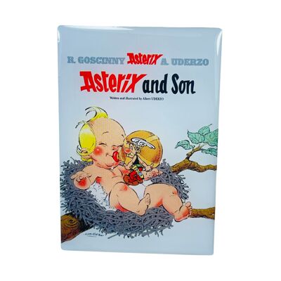 PIN © 27 - Asterix e figlio - Copertina del fumetto - Inglese - A#507