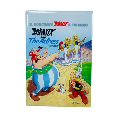 PIN © 31 - Asterix e l'attrice - Copertina del fumetto - Inglese - A#511