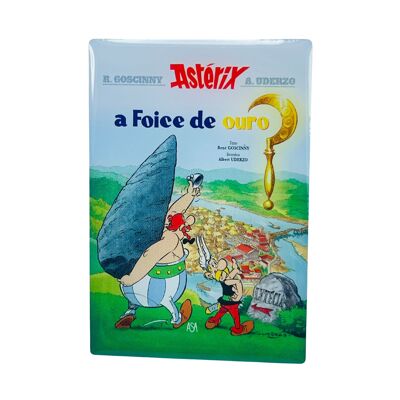 PIN © 2 - Astérix - A Foice de Ouro - Couverture BD - Portugais - A#522
