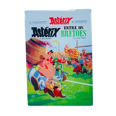 PIN © 8 - Astérix entre os Bretões - Comic Cover - Portuguese - A#528