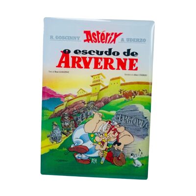 PIN © 11 - Asterix - Lo scudo di Arverne - Copertina del fumetto - Portoghese - A#531