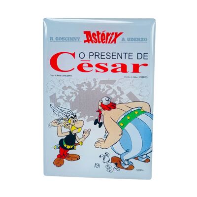 PIN © 21 - Asterix - O il regalo di Cesare - Copertina del fumetto - Portoghese - A#541