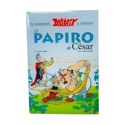 PIN © 36 - Asterix - O Papiro di Cesare - Copertina del fumetto - Portoghese - A#556