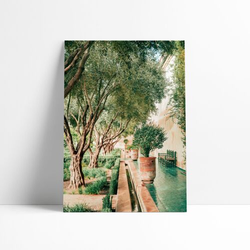 AFFICHE 30X40 CM - Emerald Garden