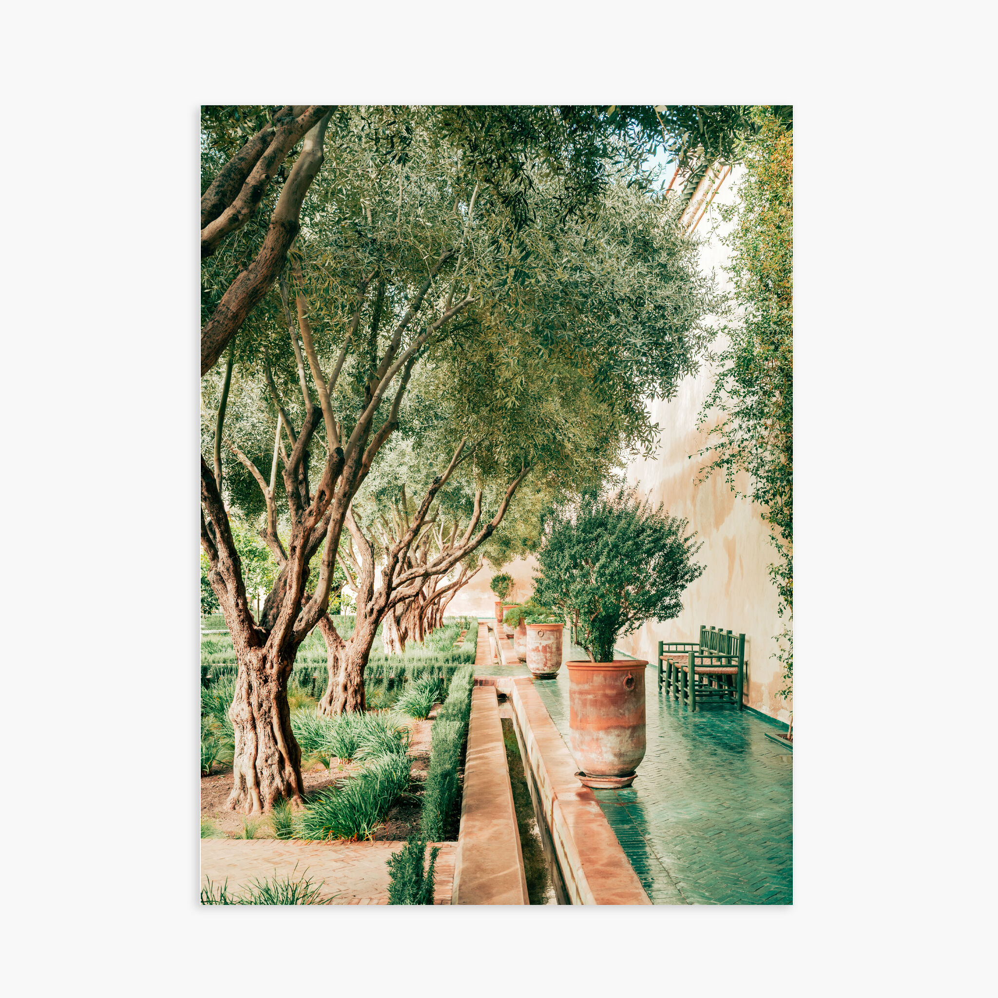 POSTER 30X40 CM - Smaragdgarten