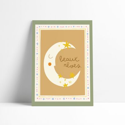 POSTER 18X25 CM - Dulces sueños