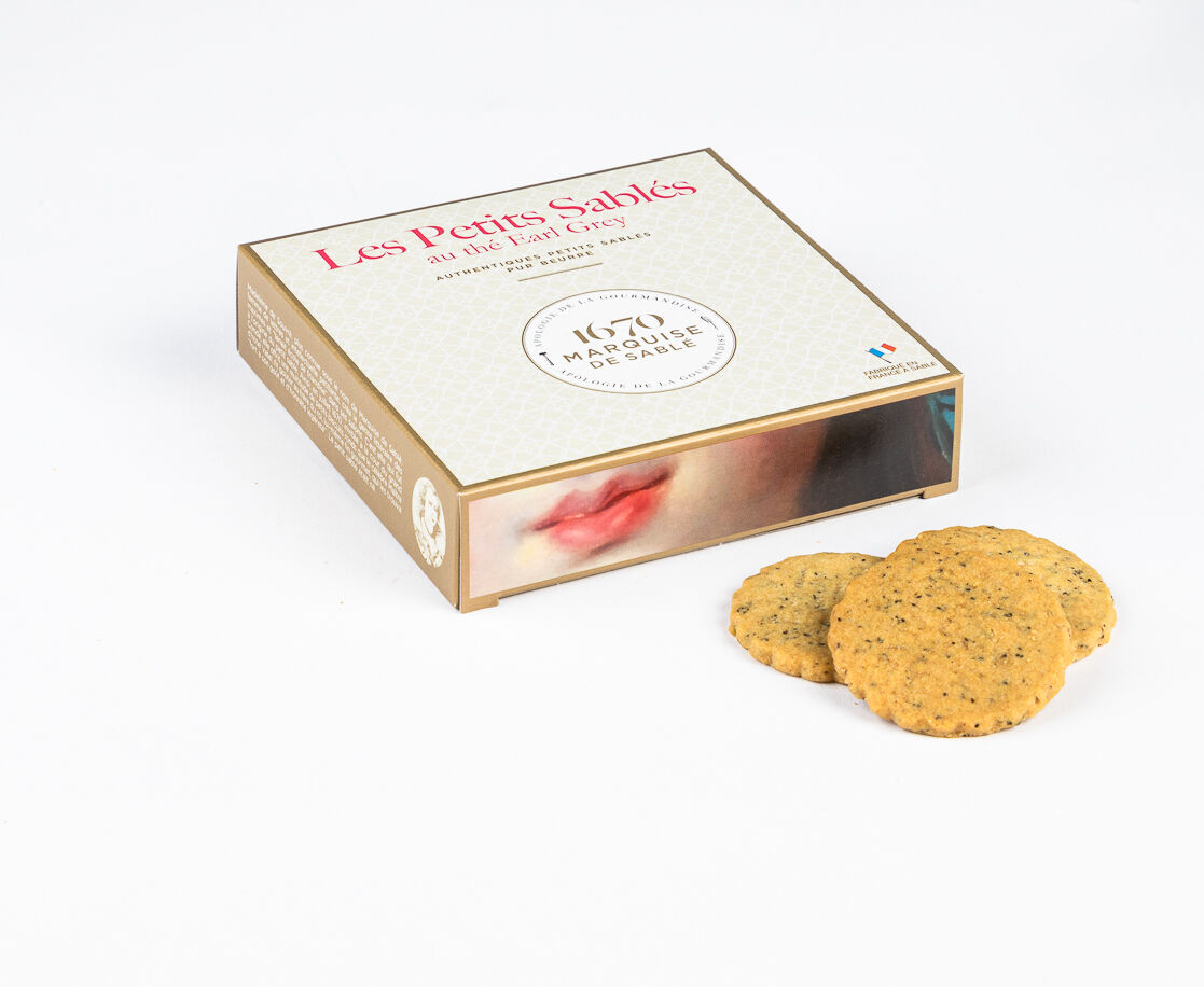 Earl Grey Tee-Shortbread-Kekse – 100 g Kartonverpackung – Epicures Bronzemedaille 2026 – Weihnachtsgeschenk