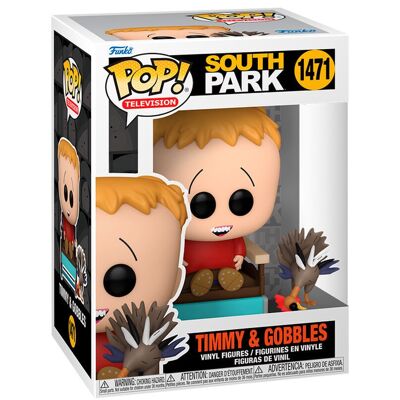 Funko 34391 - Pop!South Park Timmy et Gobbles #1471