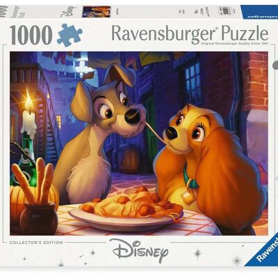 La dama y el vagabundo - Puzzle 1000 piezas