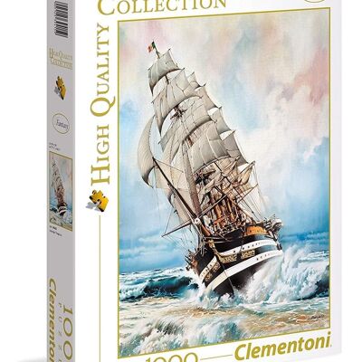 Clémentoni 39415.9 - Amerigo Vespucci - Puzzle 1000 pièces - Collection Haute Qualité