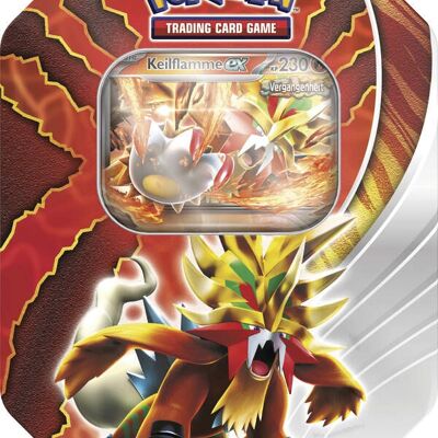 Pokémon PKM Tin 116 DE Wedge Flame - EVT 06.Septembre 2024