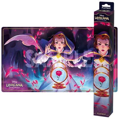 Disney Lorcana : Set 5 Tapis de jeu Belle Shimmering Skies