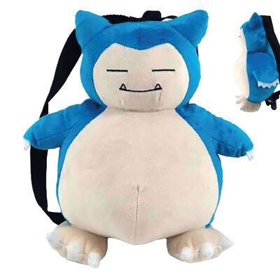 Pokemon - Snorlax plush backpack - 34 cm