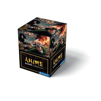 Clementoni 35138 - Puzzle 500 pièces - Coffret cadeau Premium Animé-Collection - L'Attaque des Titans