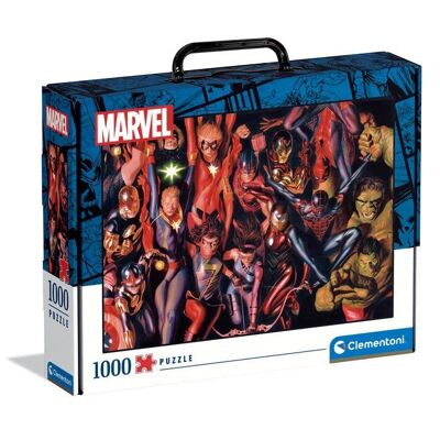 Clementoni 39675 - Puzzle 1000 pièces avec lettres Disney - Marvel