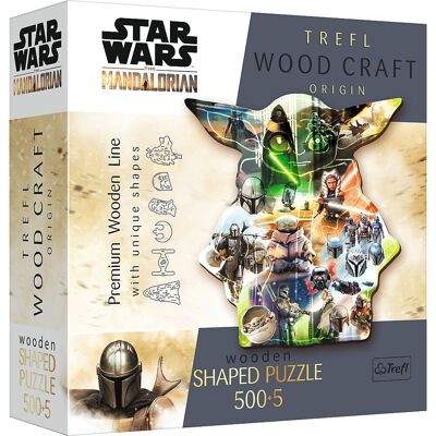 Star Wars - Puzzle en bois Forme spéciale 500 + 5