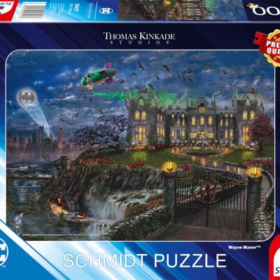 Warner - DC, Wayne Manor™, 1000 pièces - Puzzle
