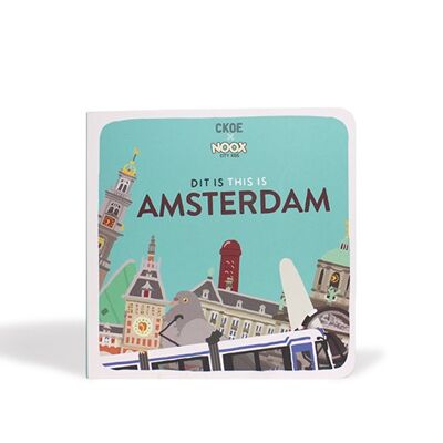 Livre pour enfants «This is Amsterdam» (anglais / néerlandais)