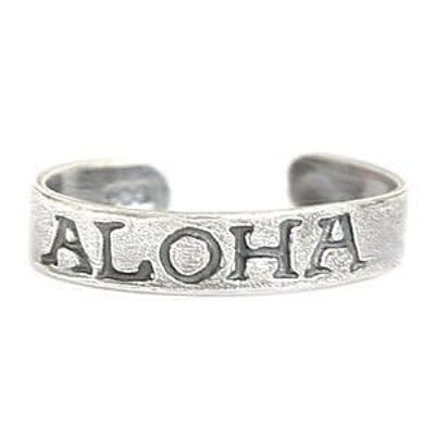 Bague d'orteil Aloha (argent véritable)