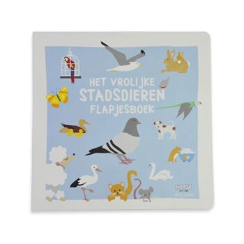 Livre pour enfants «Het vrolijke Stadsdieren Flapjesboek» (Nederlands) 1