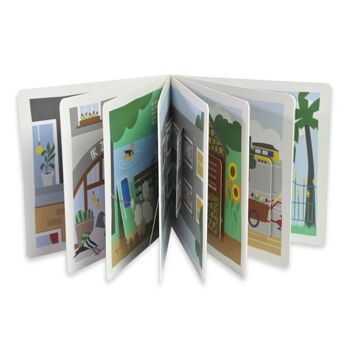 Livre pour enfants «Het vrolijke Stadsdieren Flapjesboek» (Nederlands) 7