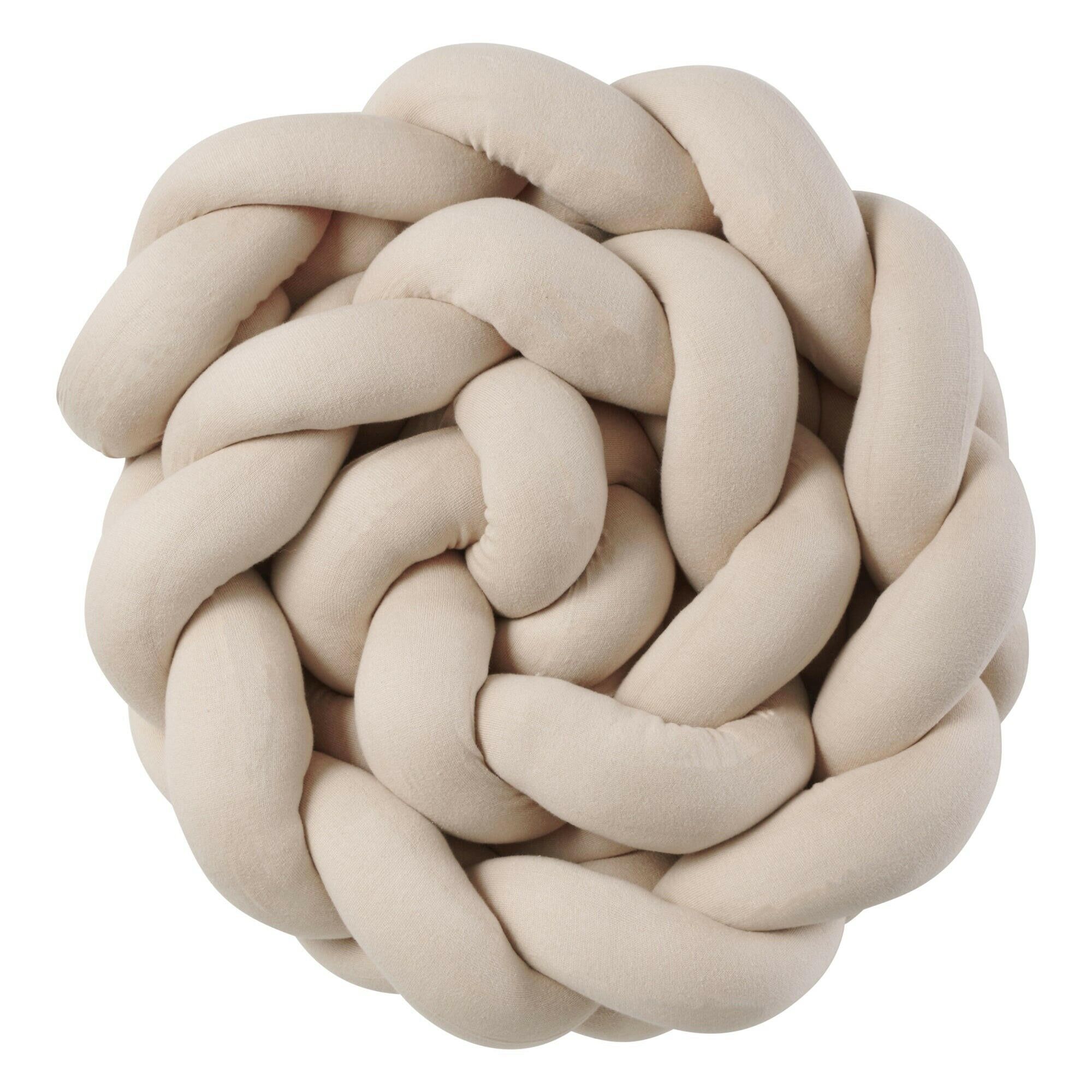 Serpiente de cama trenzada de punto arena