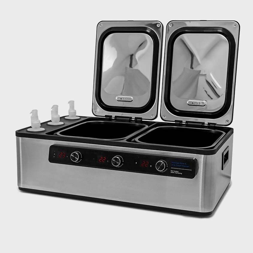 Multifunktions-Wärmer für Basaltsteine und Massageöl