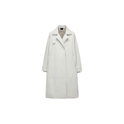 Giacca a vento larga (bianco sporco, beige e cachi)