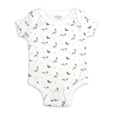 Baby onesie Pigeons & French fries
