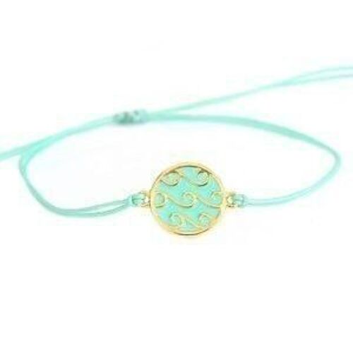 Armband waves turquoise