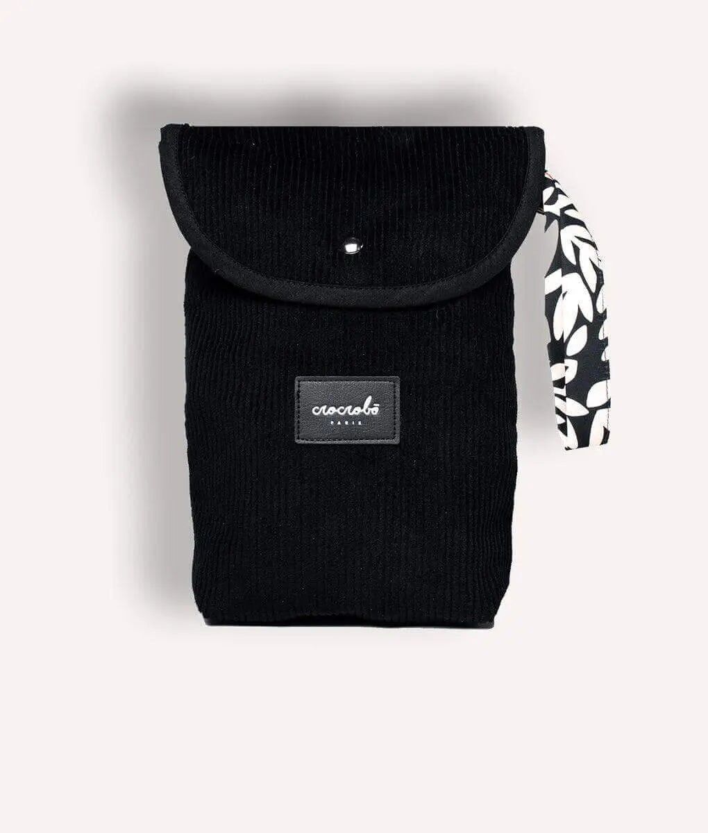 Borsa per pannolini lavabile Lison - Velluto nero