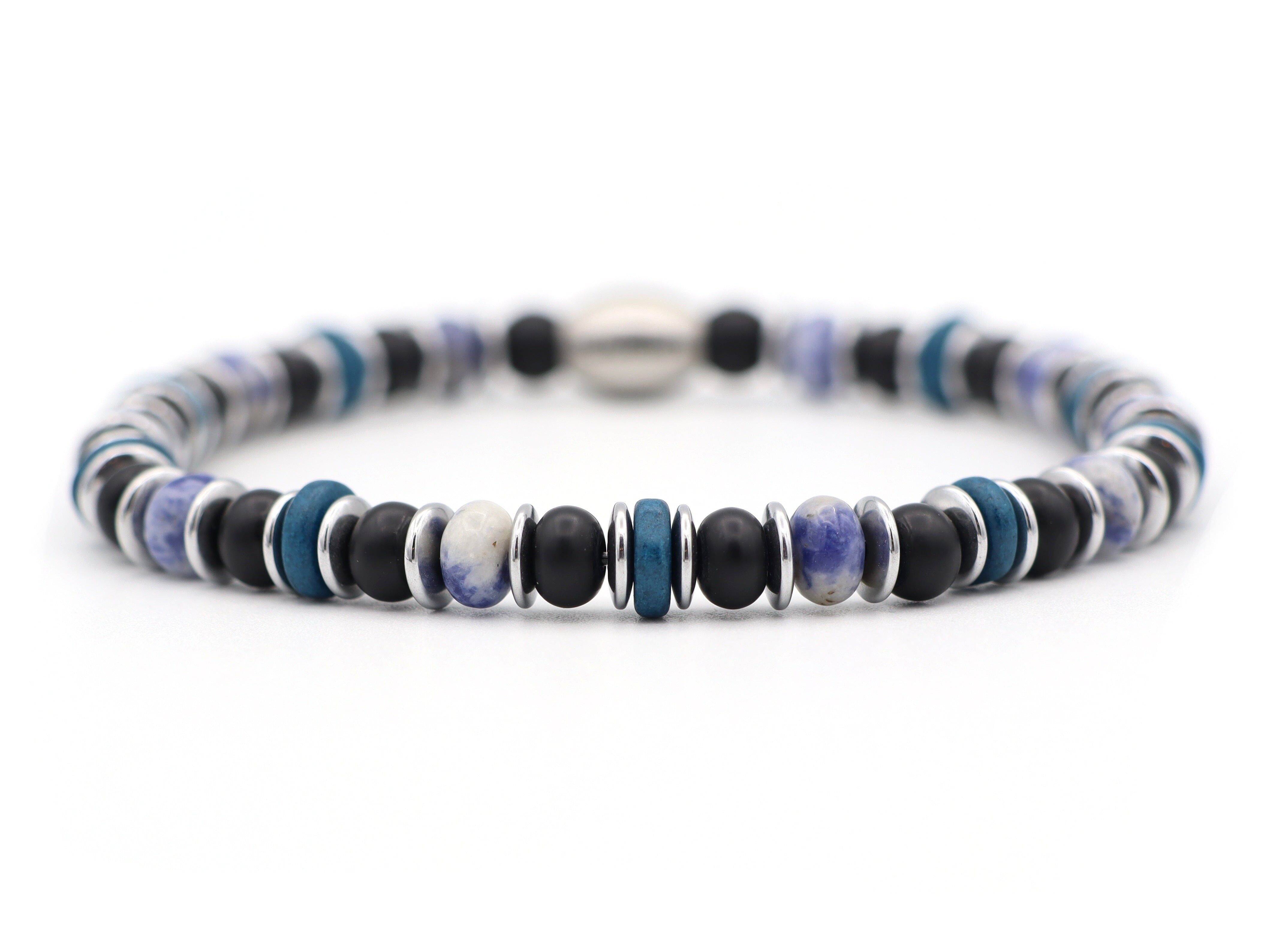 Enam segara sodalita, ónix (plata u oro)